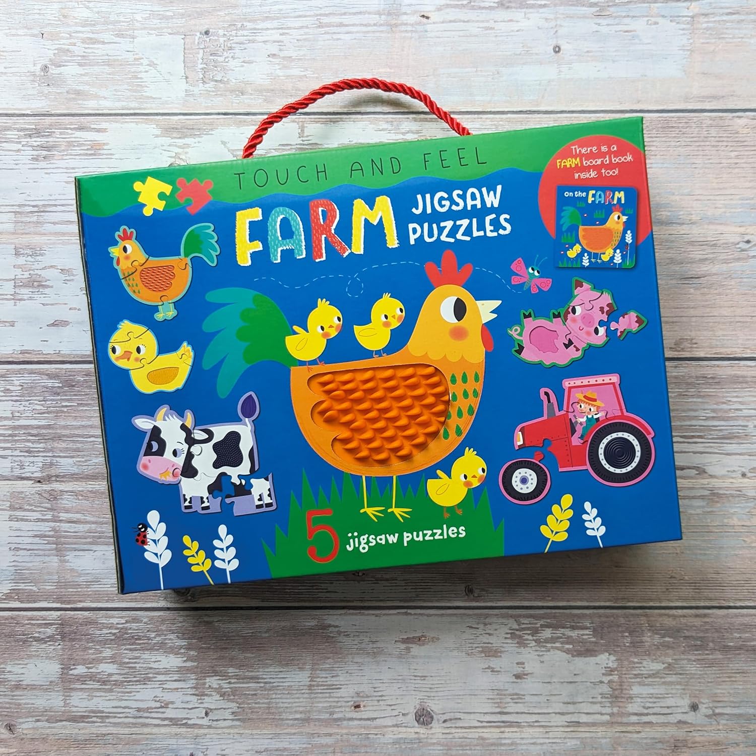 Farm Jigsaw Puzzles - Touch and Feel - Anilas UK