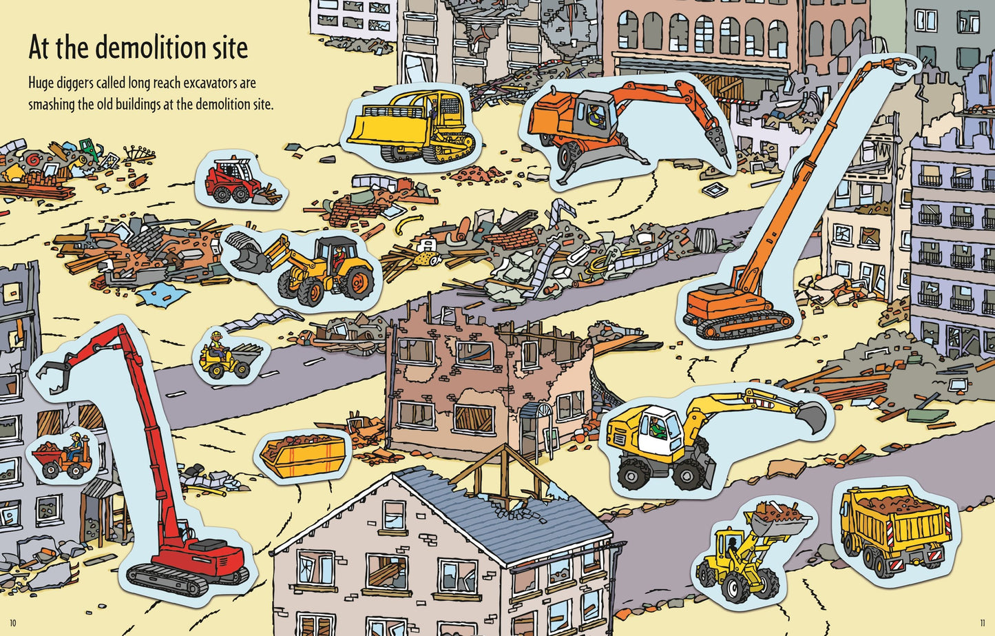 First Sticker Book Diggers - Anilas UK