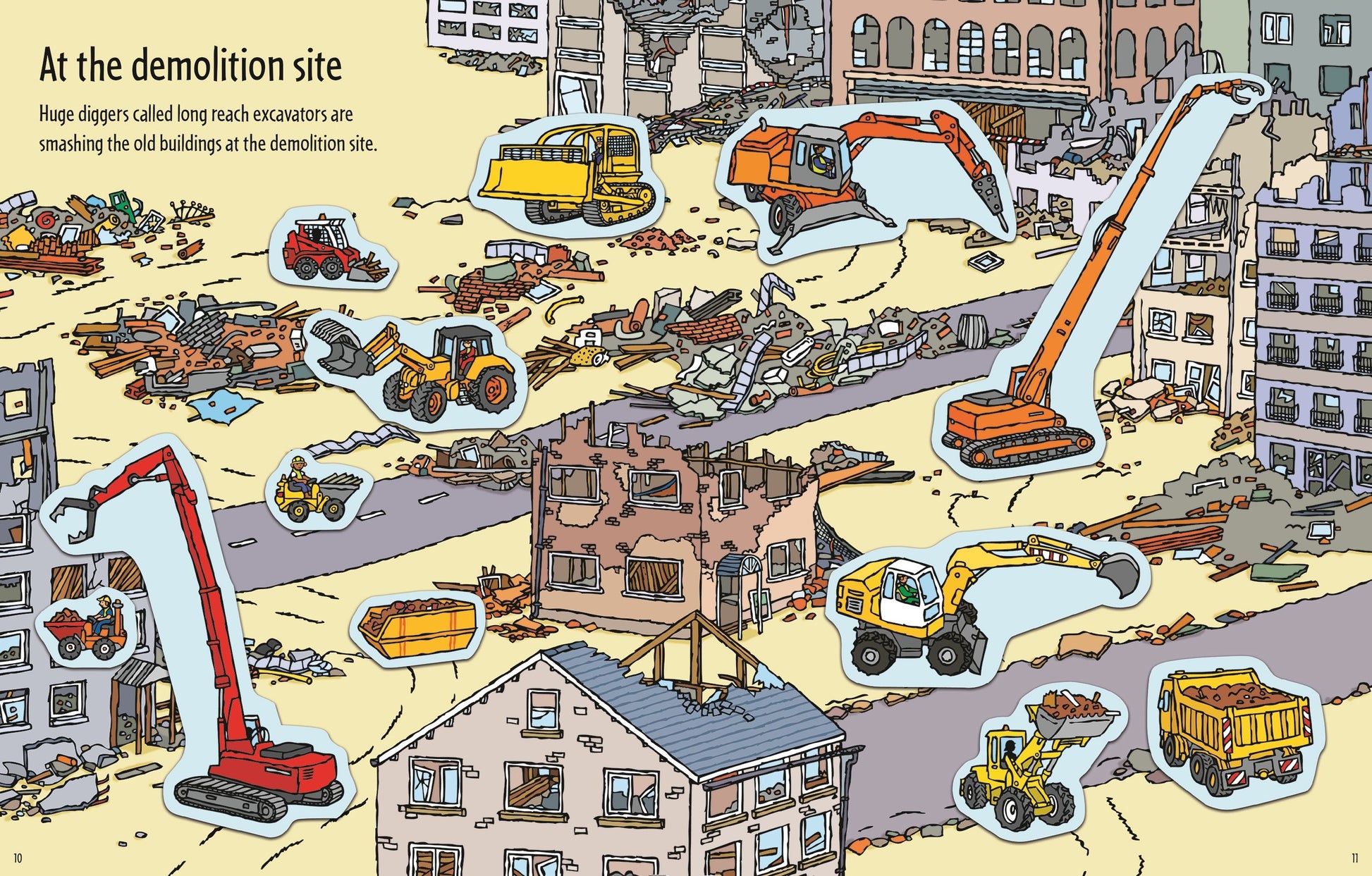 First Sticker Book Diggers - Anilas UK