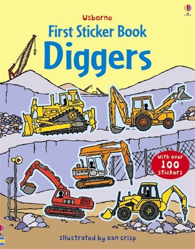 First Sticker Book Diggers - Anilas UK
