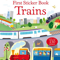First Sticker Book Trains - Anilas UK