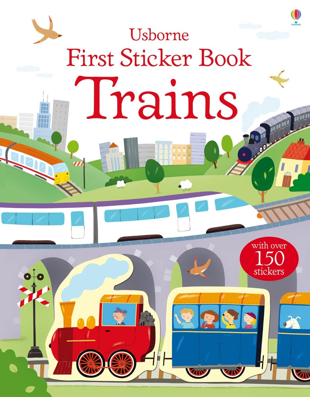 First Sticker Book Trains - Anilas UK