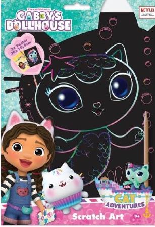 Gabby's Dollhouse Scratch Art Set - Anilas UK