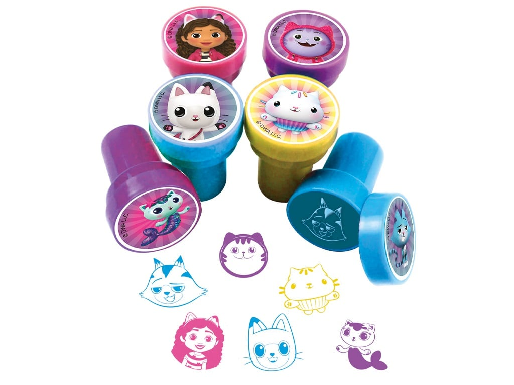 Gabby's Dollhouse Self Inking Stamps, Set of 12 - Anilas UK