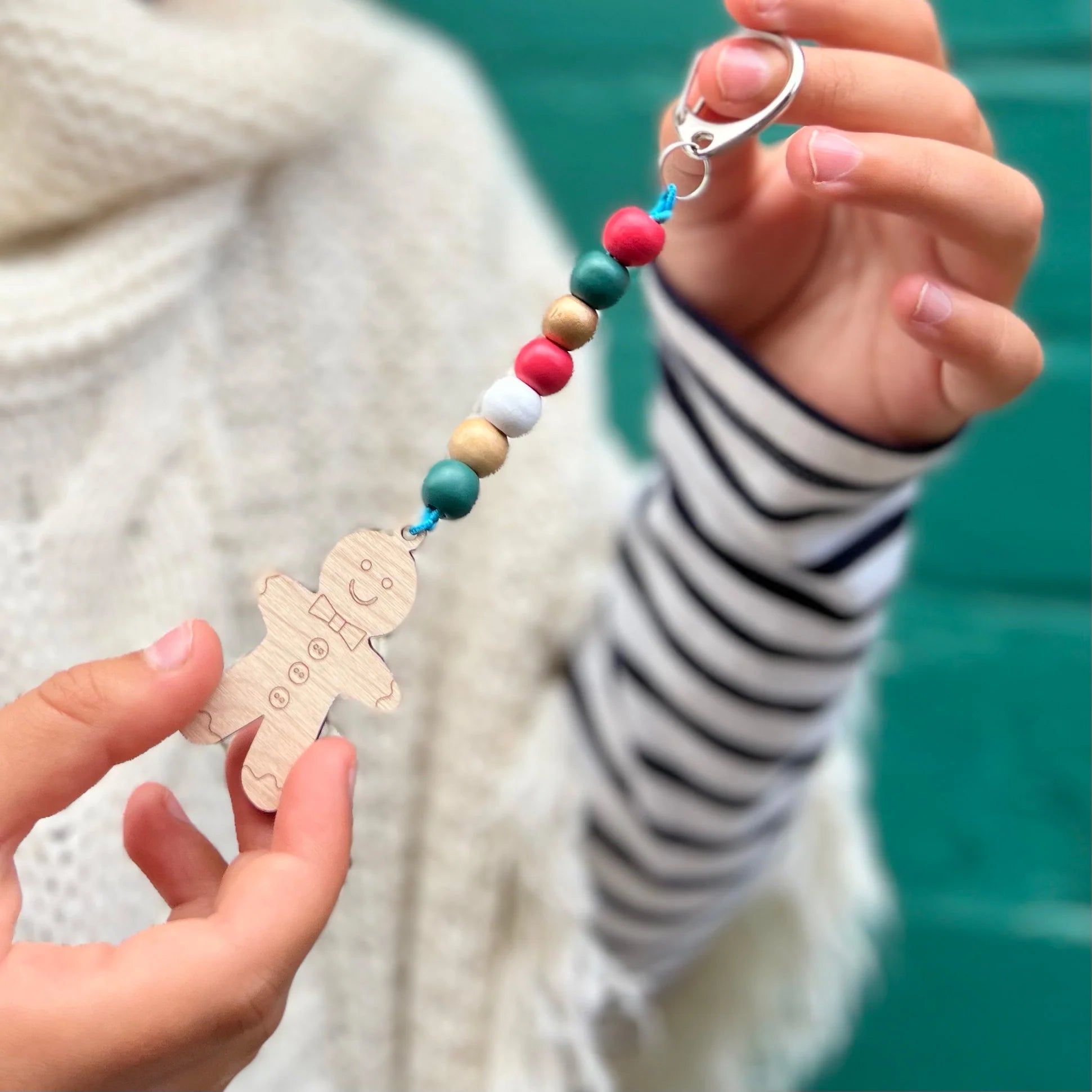 Make Your Own Gingerbread Man Keyring - Anilas UK