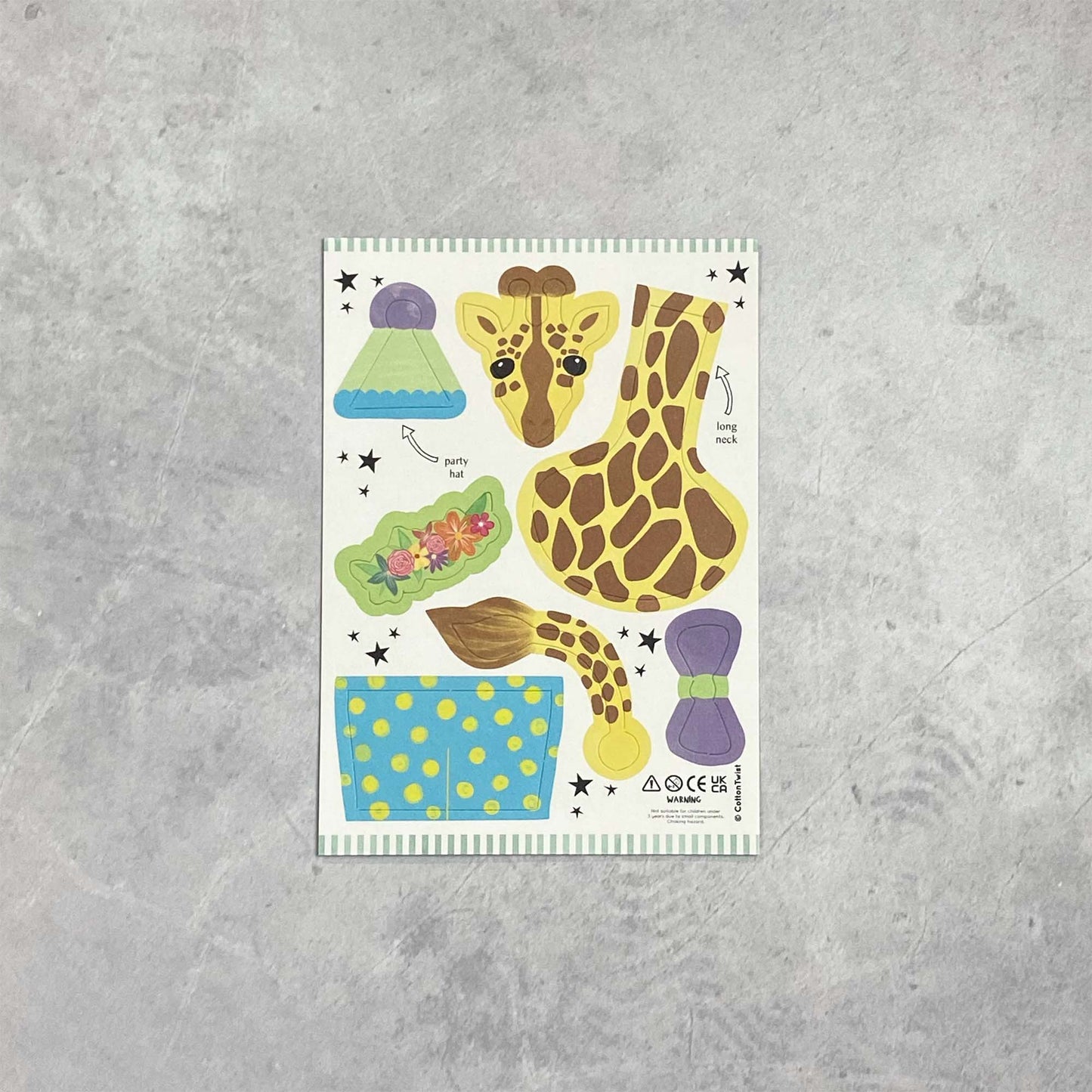 Make Your Own Giraffe Peg Doll - Anilas UK