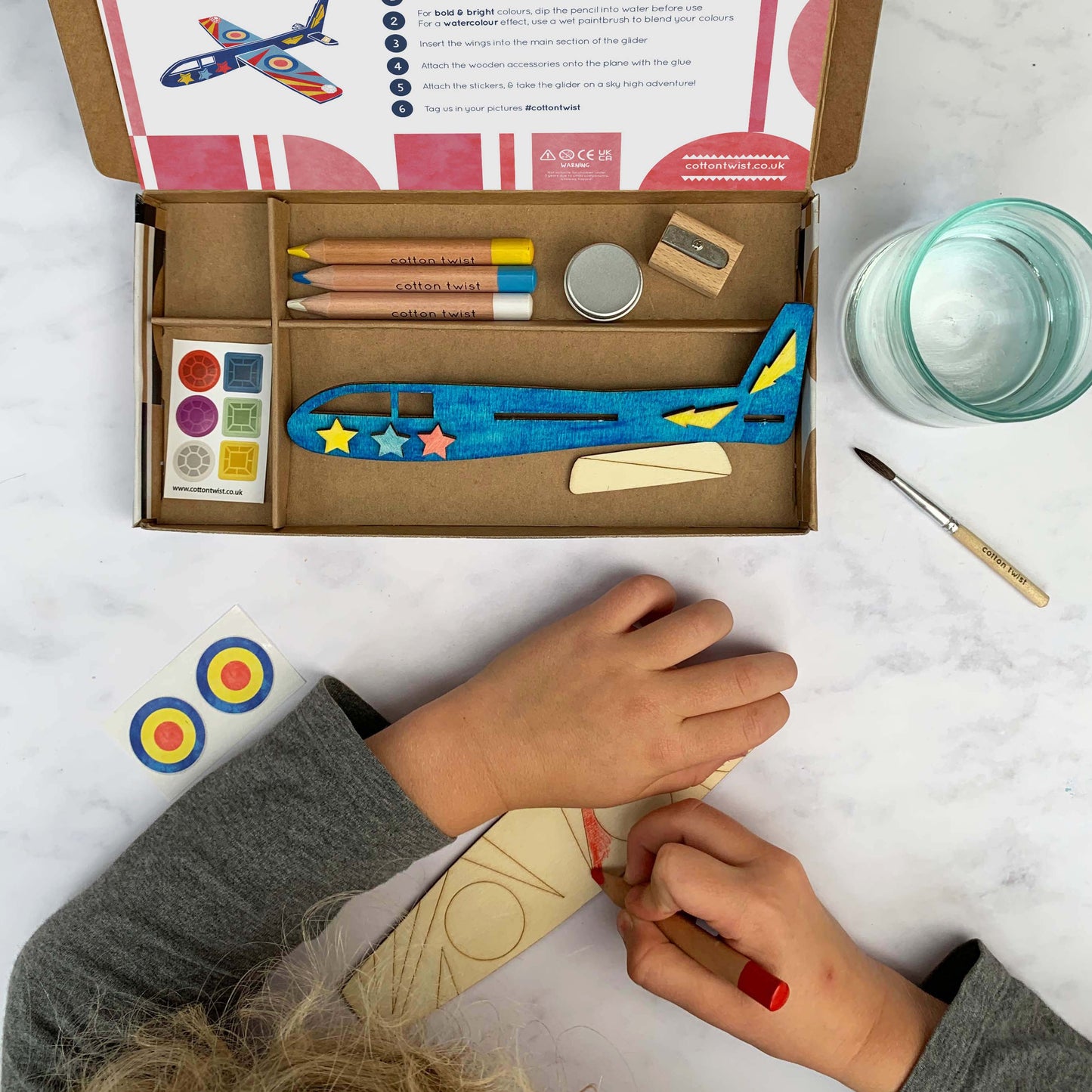 Make Your Own Glider Plane Craft Kit - Anilas UK