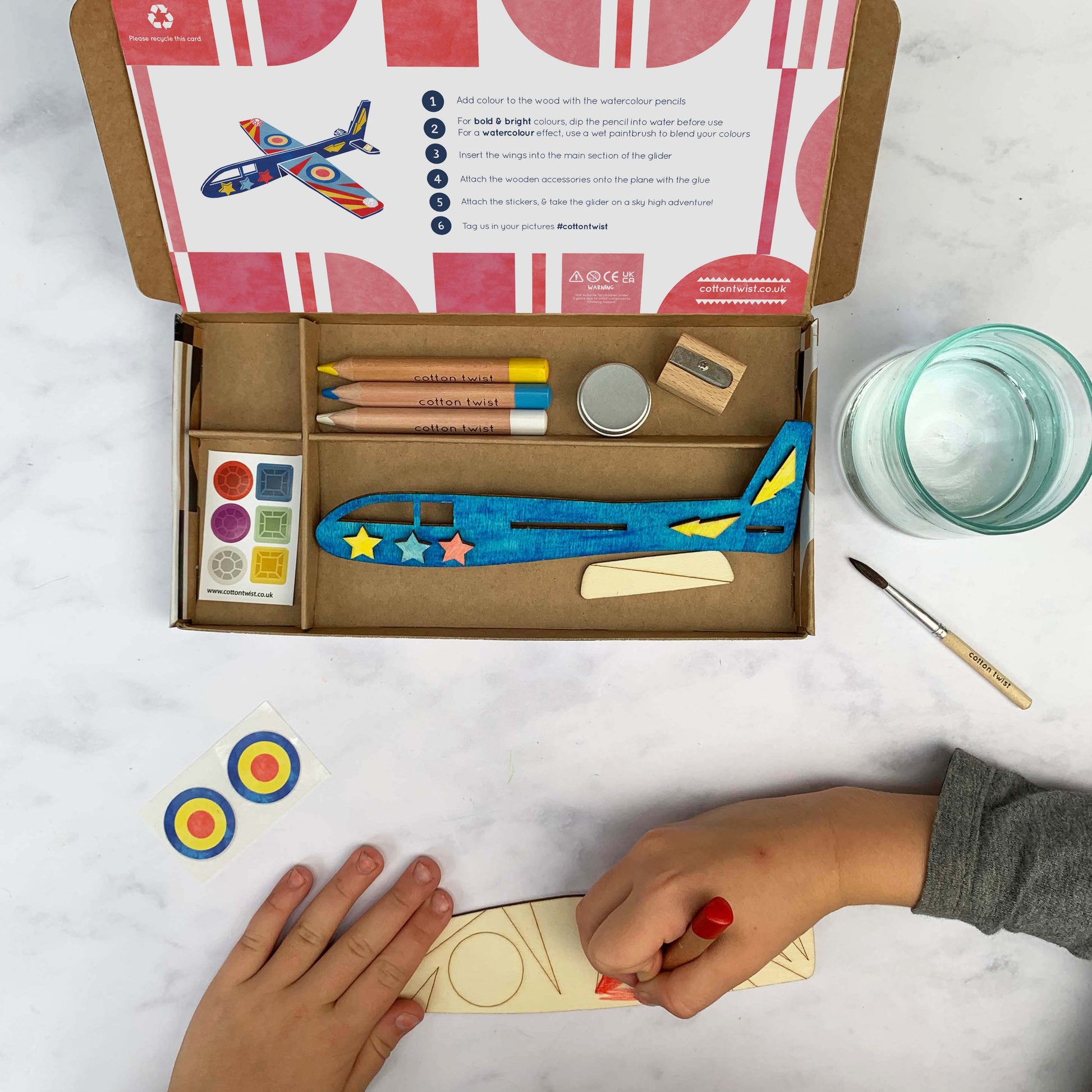 Make Your Own Glider Plane Craft Kit - Anilas UK