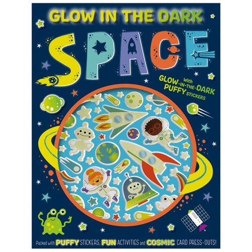 Glow in the Dark Space Activity Book - Anilas UK