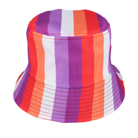 Sunset Lesbian Pride Bucket Hat - Anilas UK