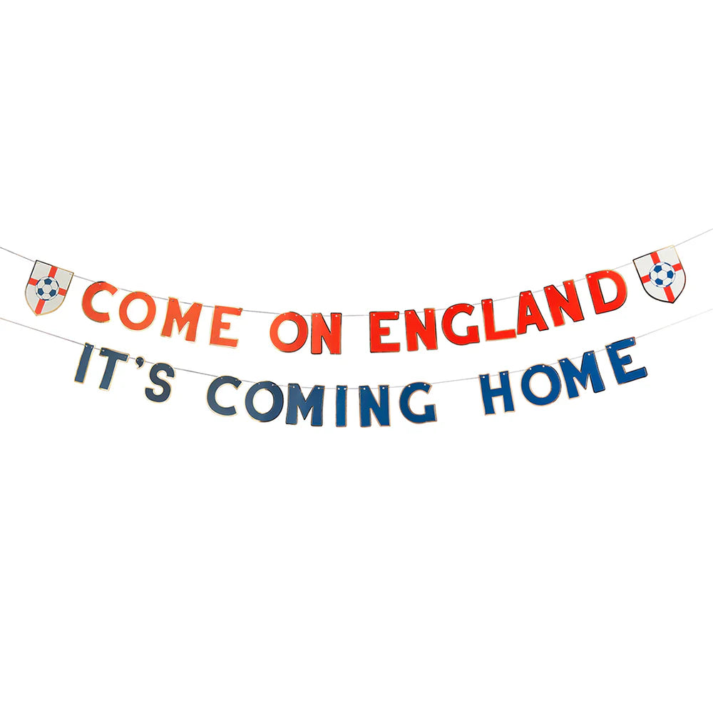 Pair of Come On England & It's Coming Home Bunting - 2.5m - Anilas UK