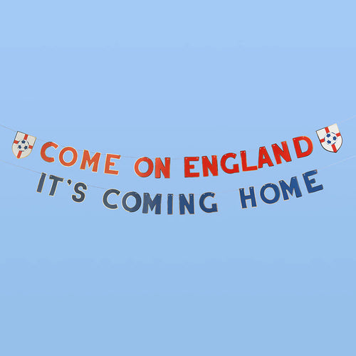 Pair of Come On England & It's Coming Home Bunting - 2.5m - Anilas UK