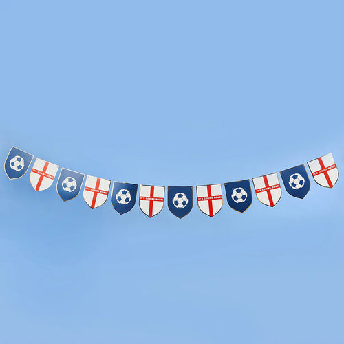 Come On England Flag Bunting - 2.5m - Anilas UK