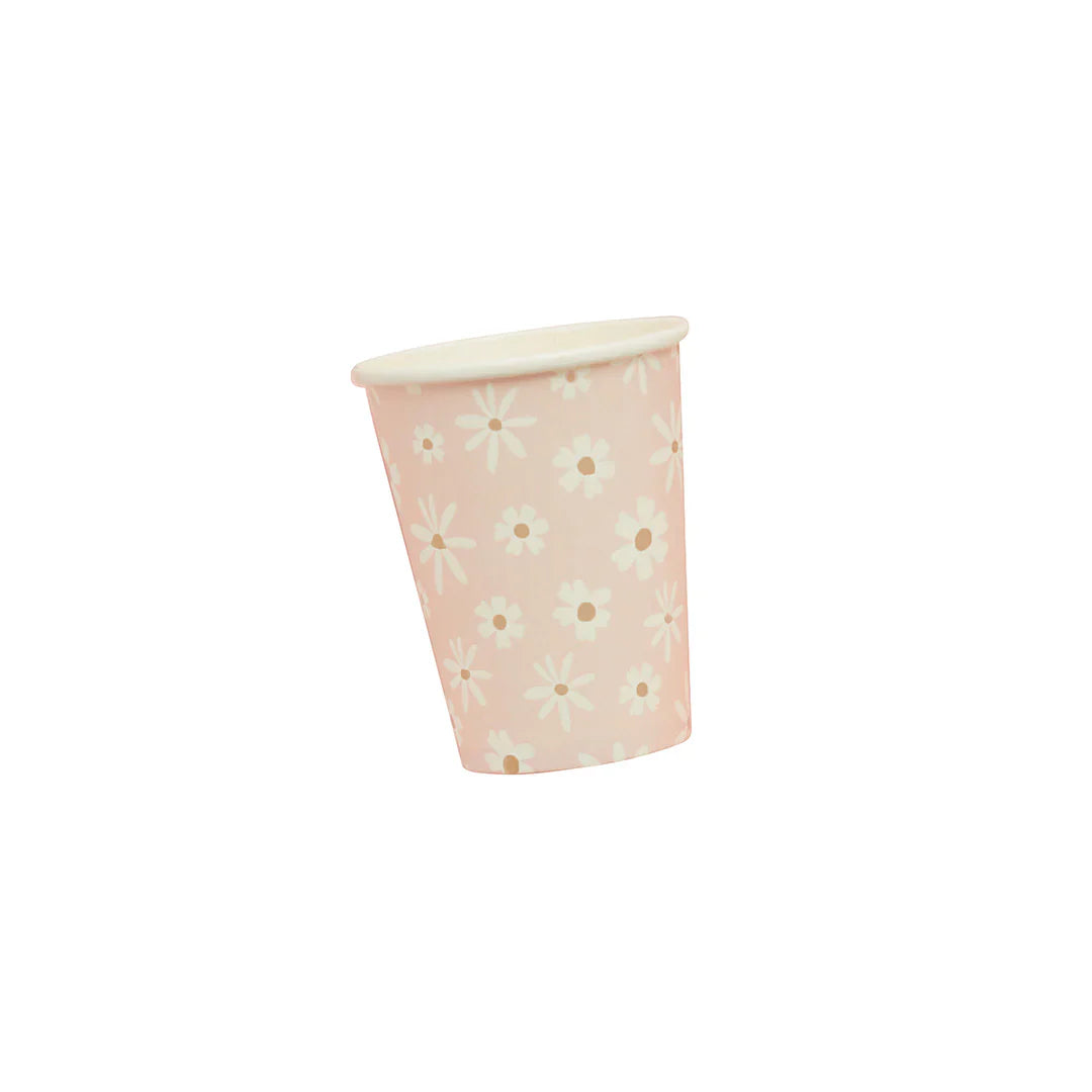 Daisy Paper Cups (Pack of 8) - Anilas UK