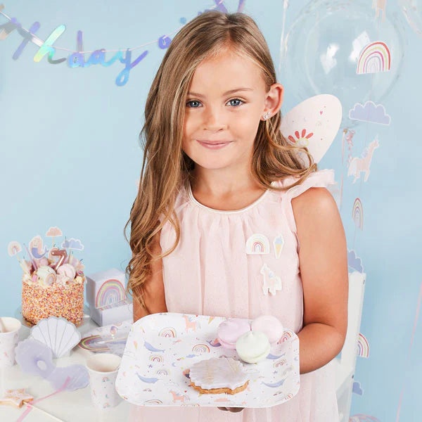 Enchanted Paper Plates (Pack of 8) - Anilas UK