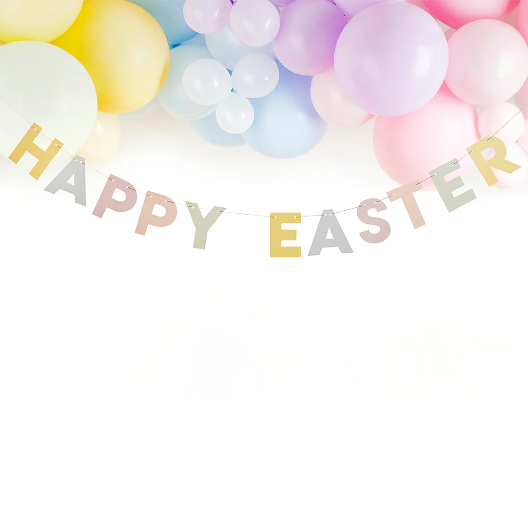 Happy Easter Card Banner - 2M - Anilas UK