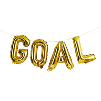 
              Gold "Goal" 16" Foil Balloon Garland
            