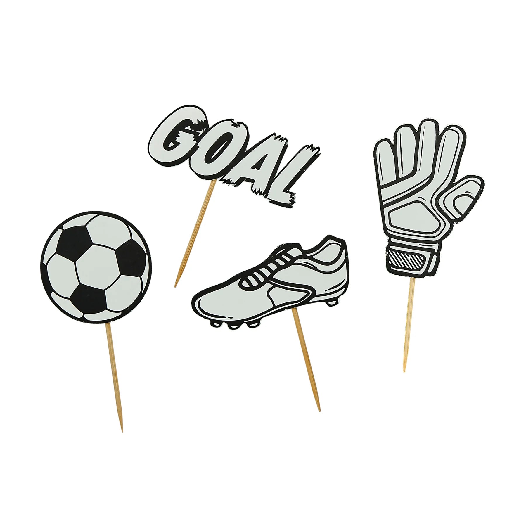 Football Food Picks (Pack of 12) - Anilas UK