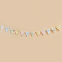 
              Gingham Paper Bunting 2.5M - Anilas UK
            