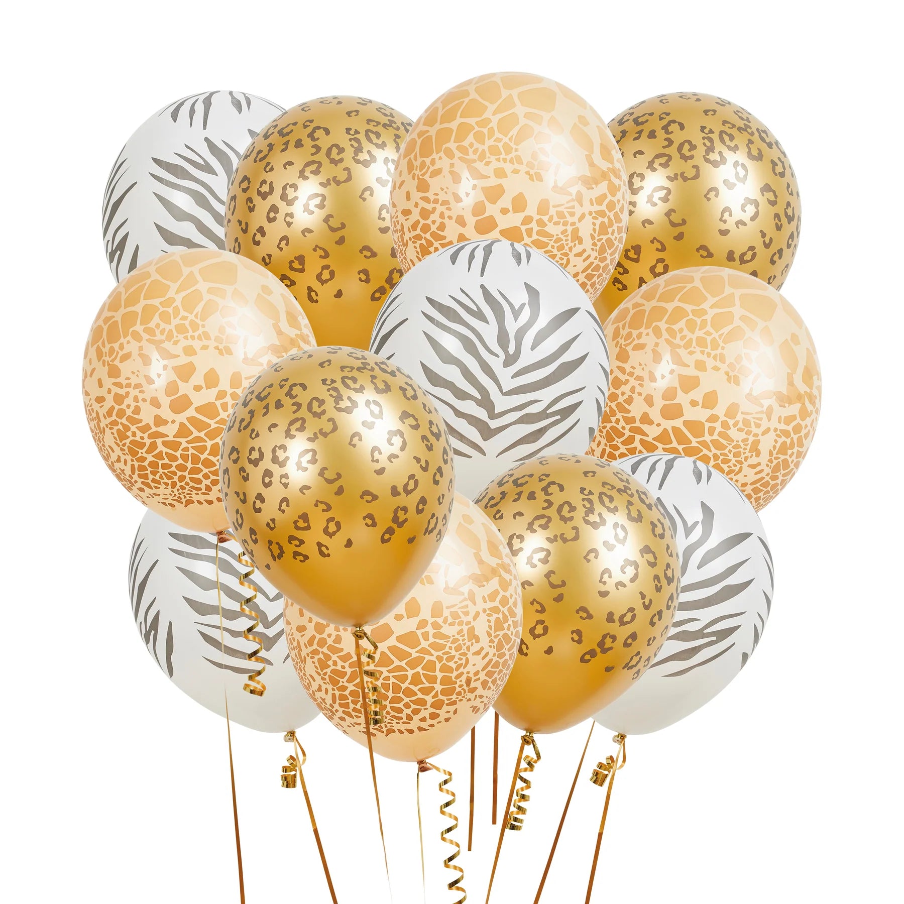 Jungle Safari Balloon Bundle (Pack of 12) - Anilas UK