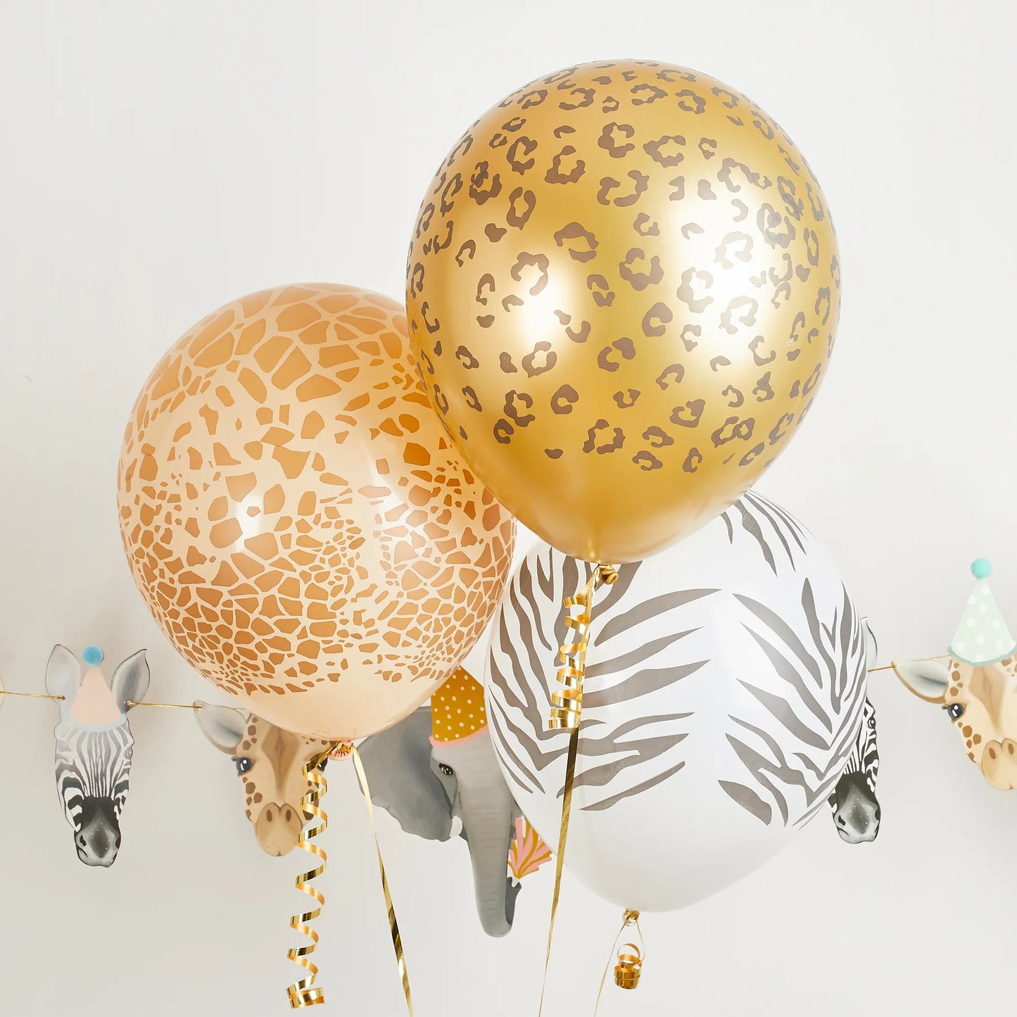 Jungle Safari Balloon Bundle (Pack of 12) - Anilas UK