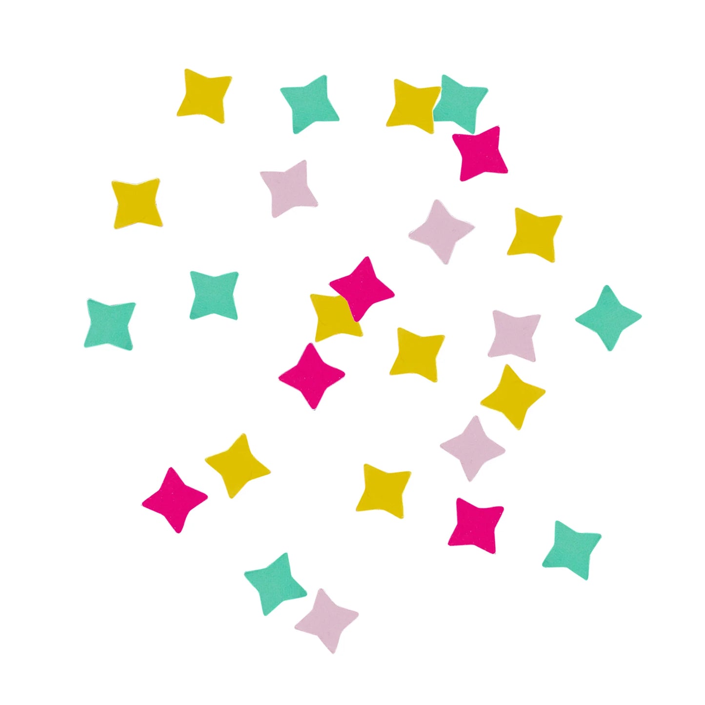 Mandala Bright Coloured Star Table Scatter (10g) - Anilas UK