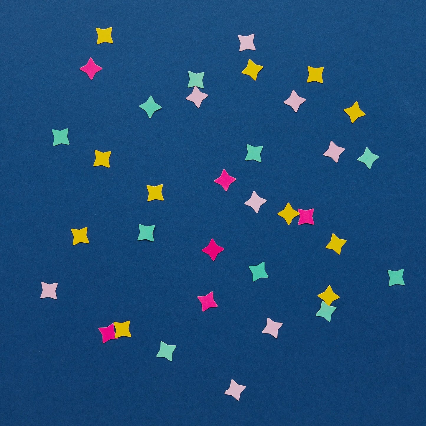 Mandala Bright Coloured Star Table Scatter (10g) - Anilas UK