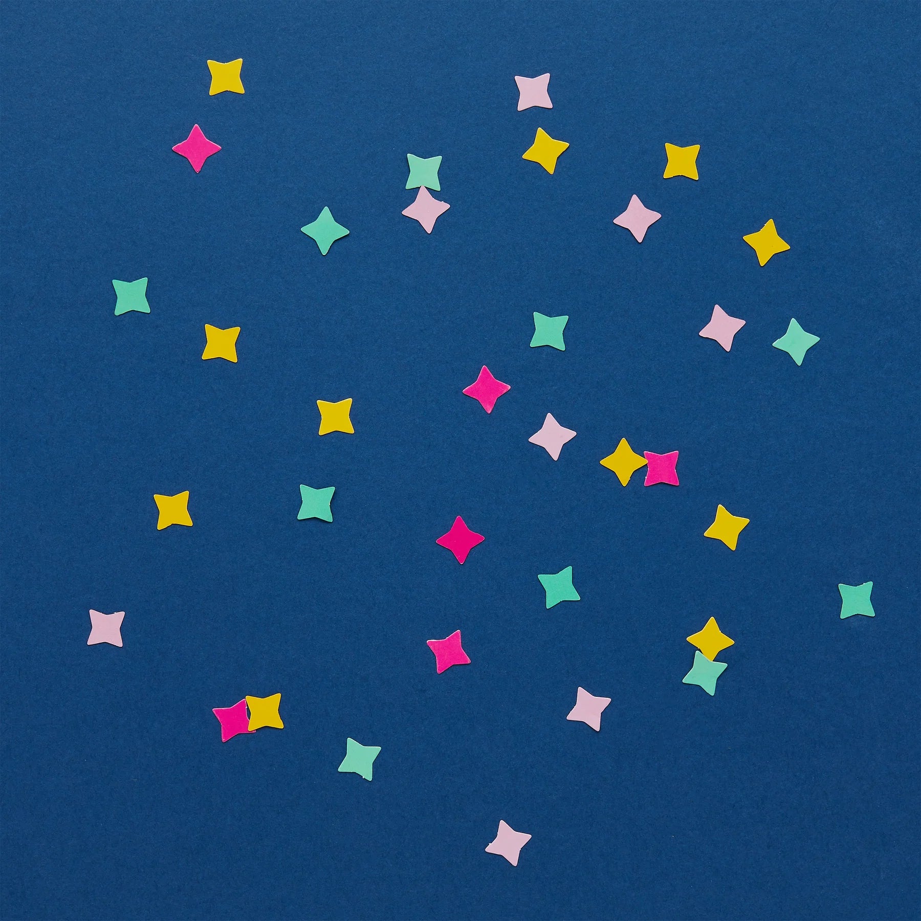 Mandala Bright Coloured Star Table Scatter (10g) - Anilas UK