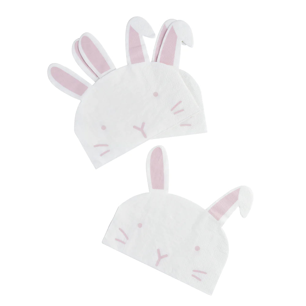 Bunny Paper Napkins (Pack of 16) - Anilas UK