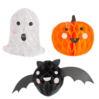 
              3 Halloween Character Honeycombs
            