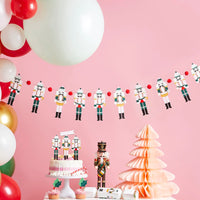 
              Nutcracker Pom Pom Garland - Anilas UK
            