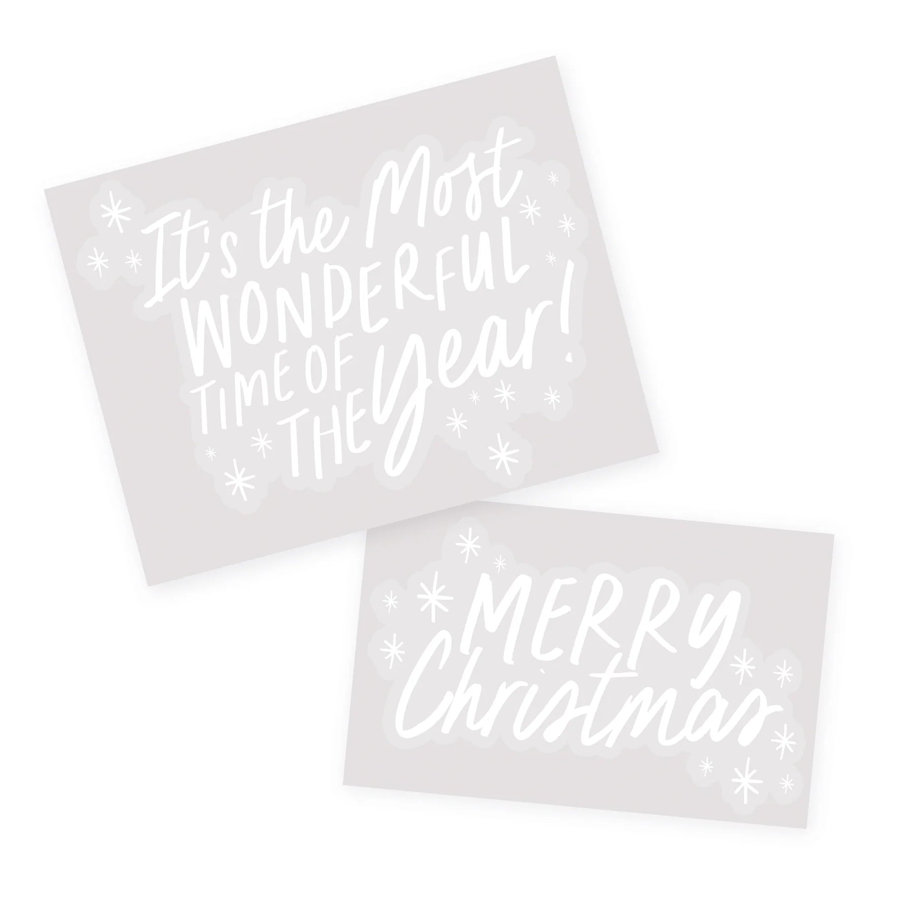 Festive Window Clings 2 Pack - Anilas UK