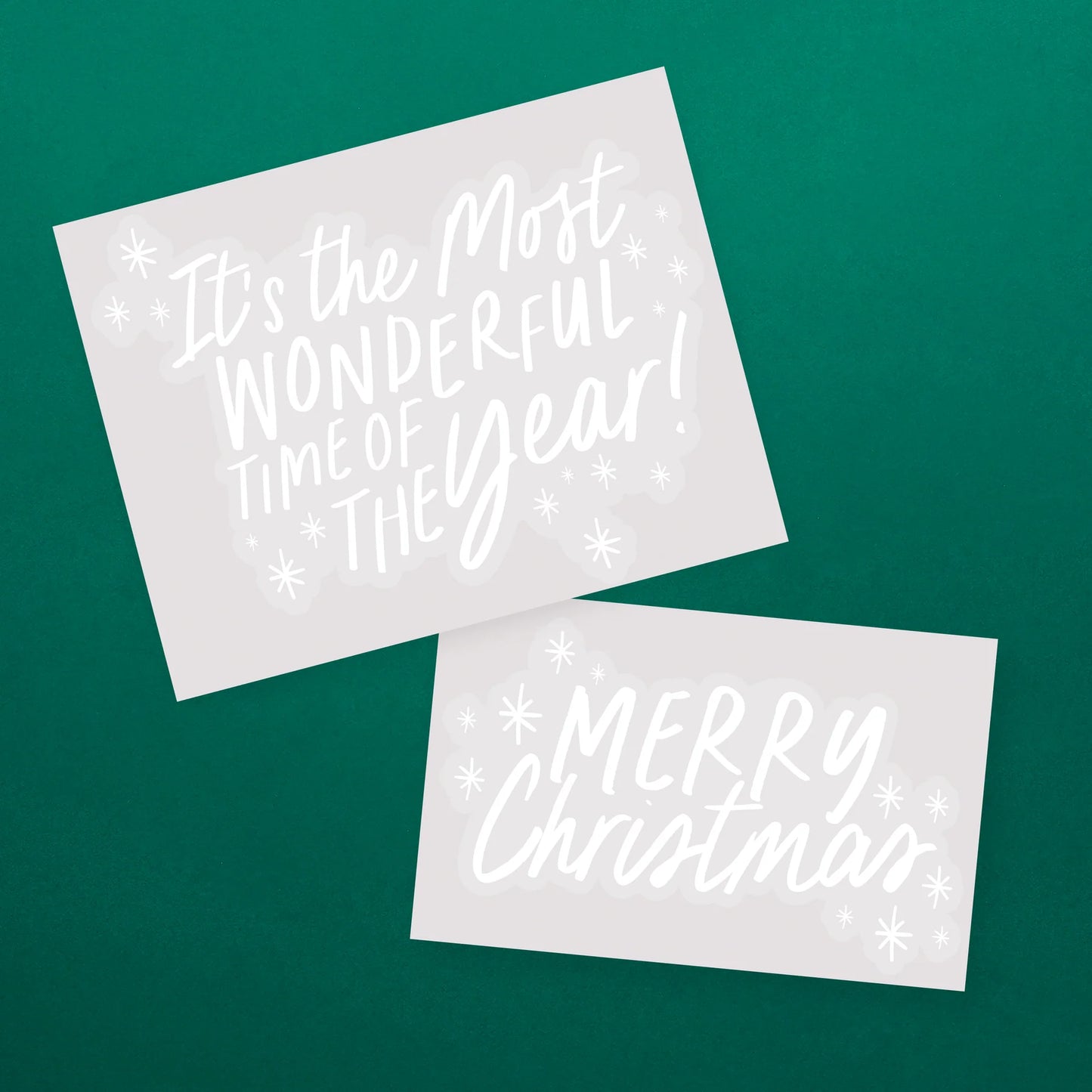 Festive Window Clings 2 Pack - Anilas UK
