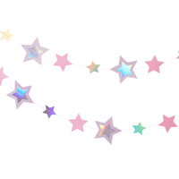 
              Trailing Stars Garland Birthday Party Banner Decoration - 5 Metres - Anilas UK
            