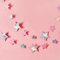 Trailing Stars Garland Birthday Party Banner Decoration - 5 Metres - Anilas UK