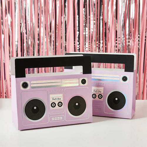 Boombox Party Bags (Pack of 5) - Anilas UK
