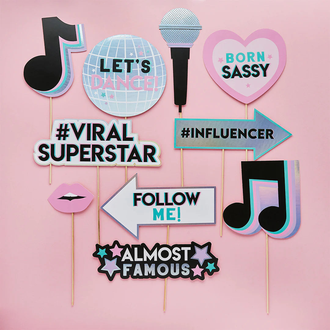 Let's Dance Photo Props (Pack of 10) - Anilas UK