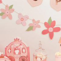 
              Princess Flower Garland Birthday Party Banner - 2 Metres - Anilas UK
            