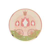 
              Princess Carriage Paper Plates (Pack of 8) - Anilas UK
            