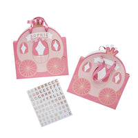 
              Princess Carriage Party Bags With Personalised Sticker Sheets (Pack of 4) - Anilas UK
            