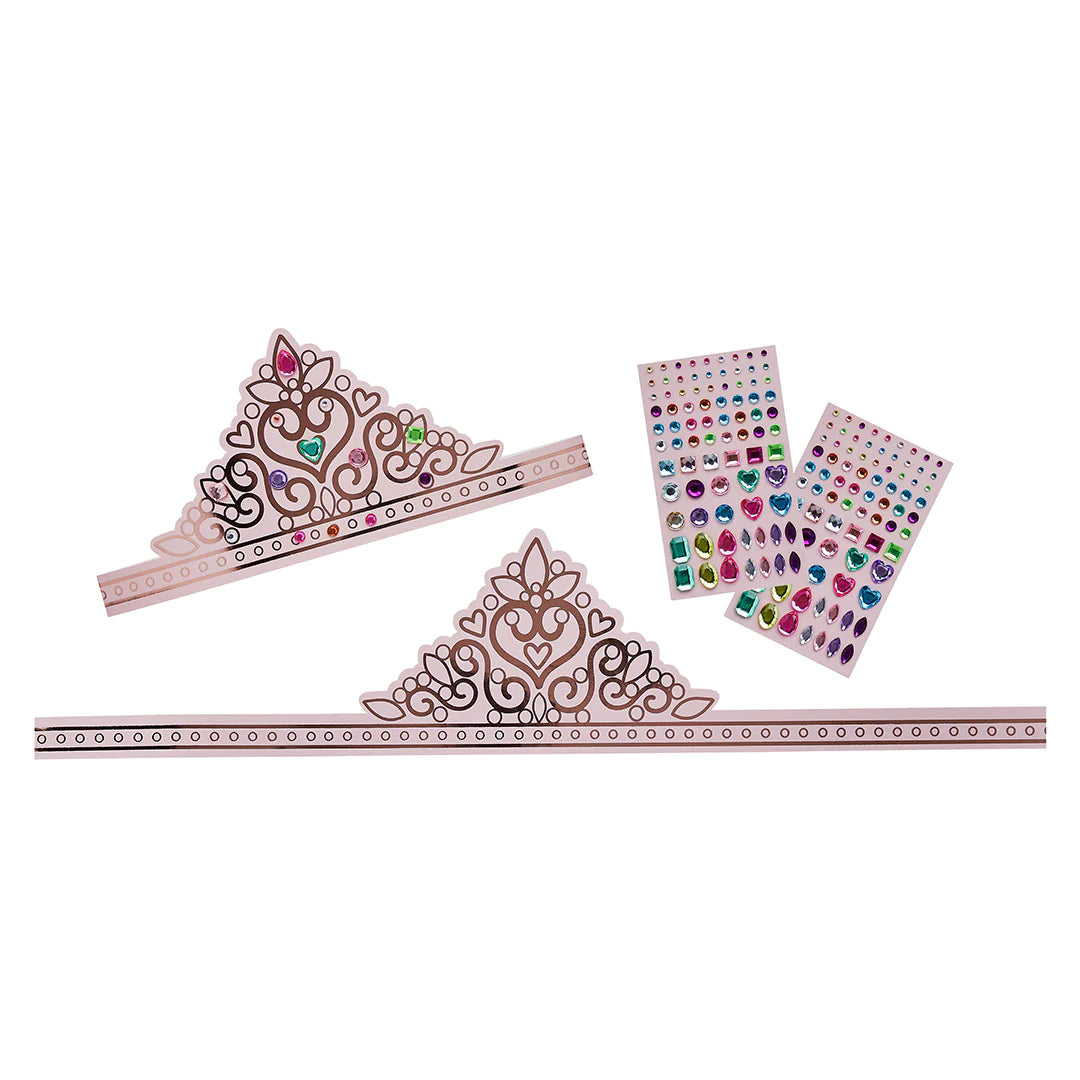 DIY Princess Card Tiara Kit  (Pack of 4) - Anilas UK