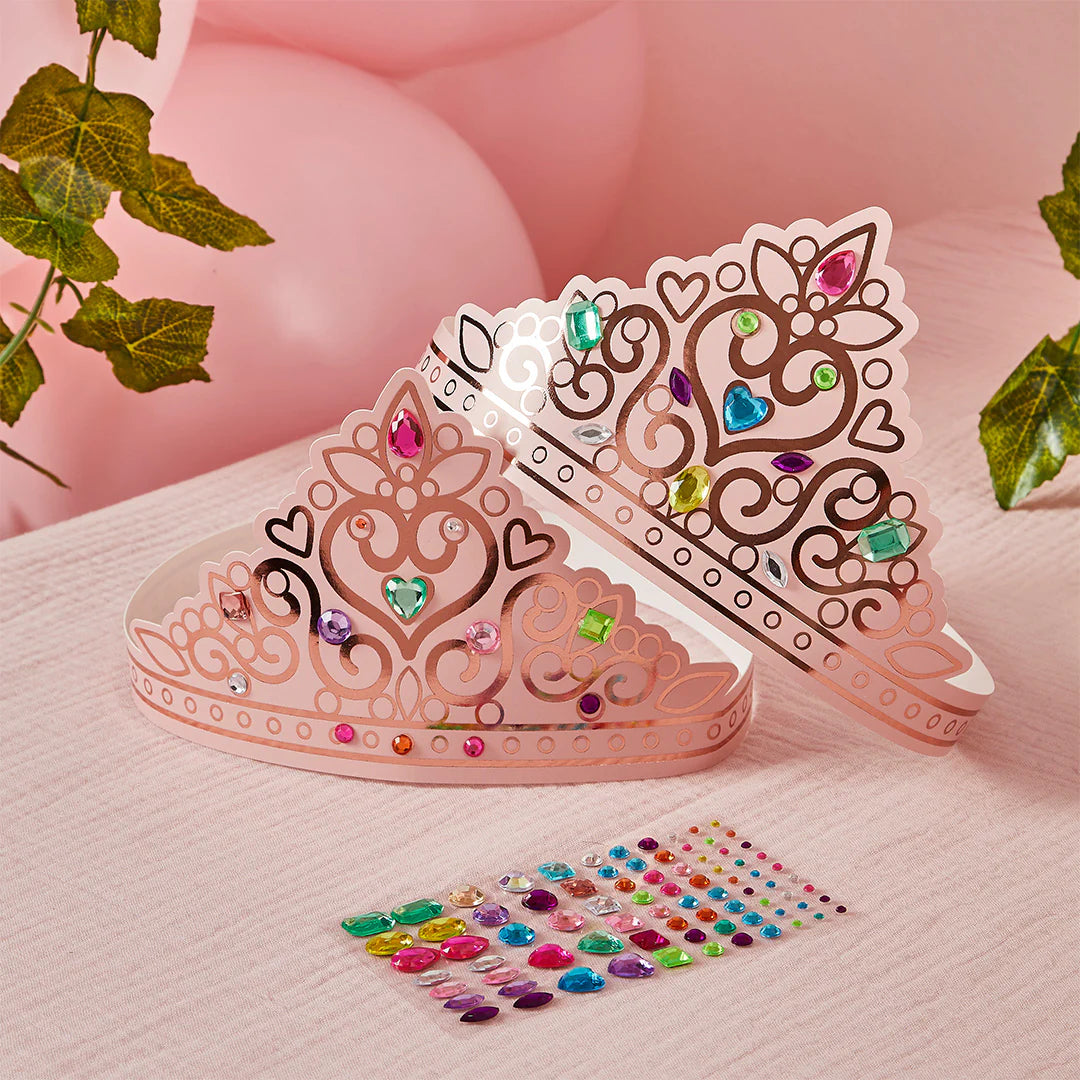 DIY Princess Card Tiara Kit  (Pack of 4) - Anilas UK