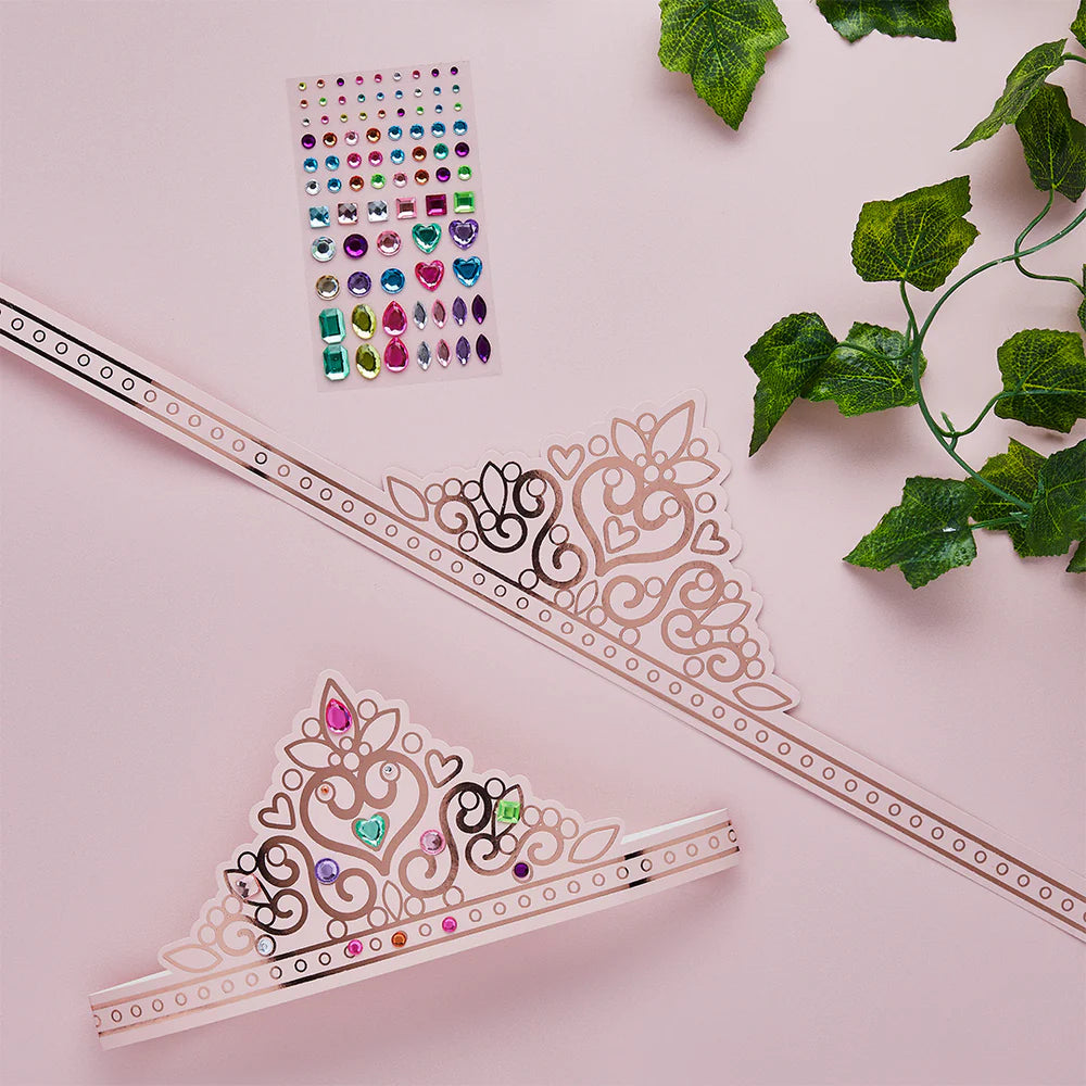 DIY Princess Card Tiara Kit  (Pack of 4) - Anilas UK