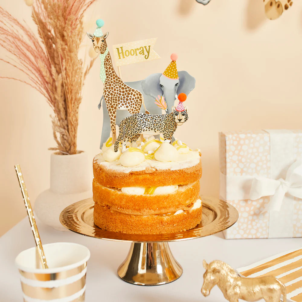 Party Animals Cake Toppers - Anilas UK