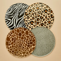 
              Safari Animal Print Paper Plates (Pack of 8) - Anilas UK
            