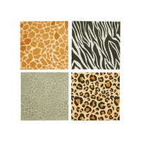 Safari Animal Print Paper Napkins (Pack of 16) - Anilas UK