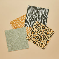 
              Safari Animal Print Paper Napkins (Pack of 16) - Anilas UK
            