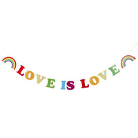 Pride Love Is Love Banner - 2 Metres - Anilas UK