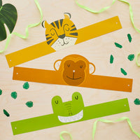 
              Jungle Animal Headbands (Pack of 6) - Anilas UK
            