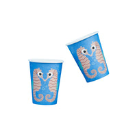 
              Seahorse Paper Cups (Pack of 8) - Anilas UK
            